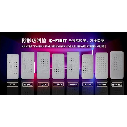 Miếng cao su hút màn hình từ iPX đến 13 Pro Max