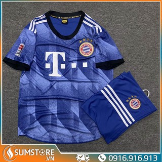Bộ quần áo bóng đá CLB Bayern Munich Xanh Bích 2021