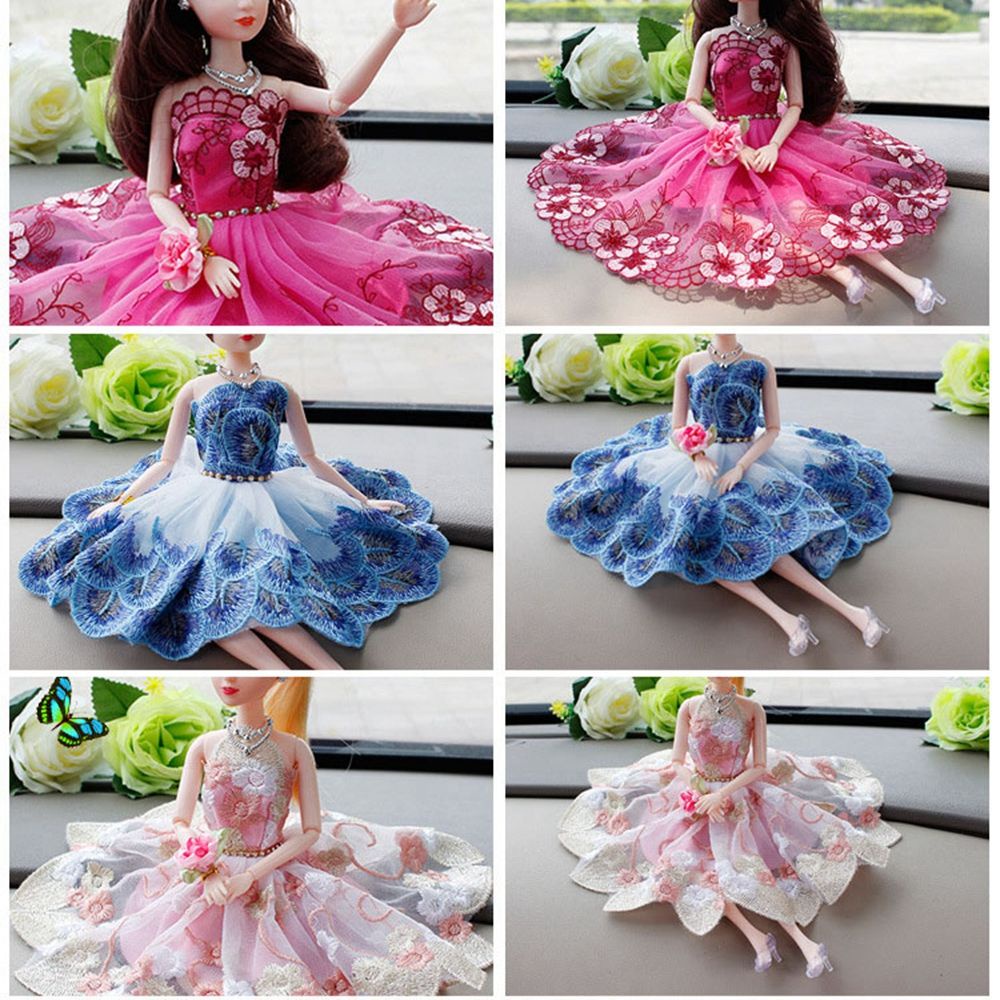 Bộ đầm công chúa đồ chơi búp bê 30cm 12 kiểu