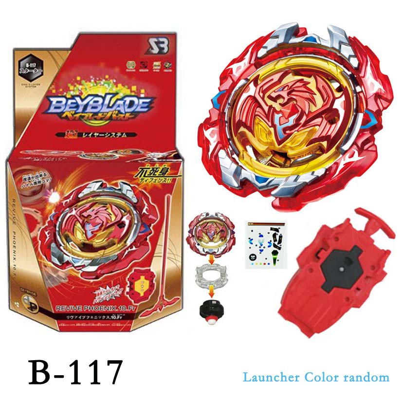 Con Quay Đồ Chơi Beyblade Burst B-160 King Helios.Zn B-159 Super Hyperion B-150 Union Achilles B-145 Venom Diabolos B-117 turbo Revivie Phoenix.10.Đồ Chơi Khởi Động Đẫm Máu Fr B-128 B-128
