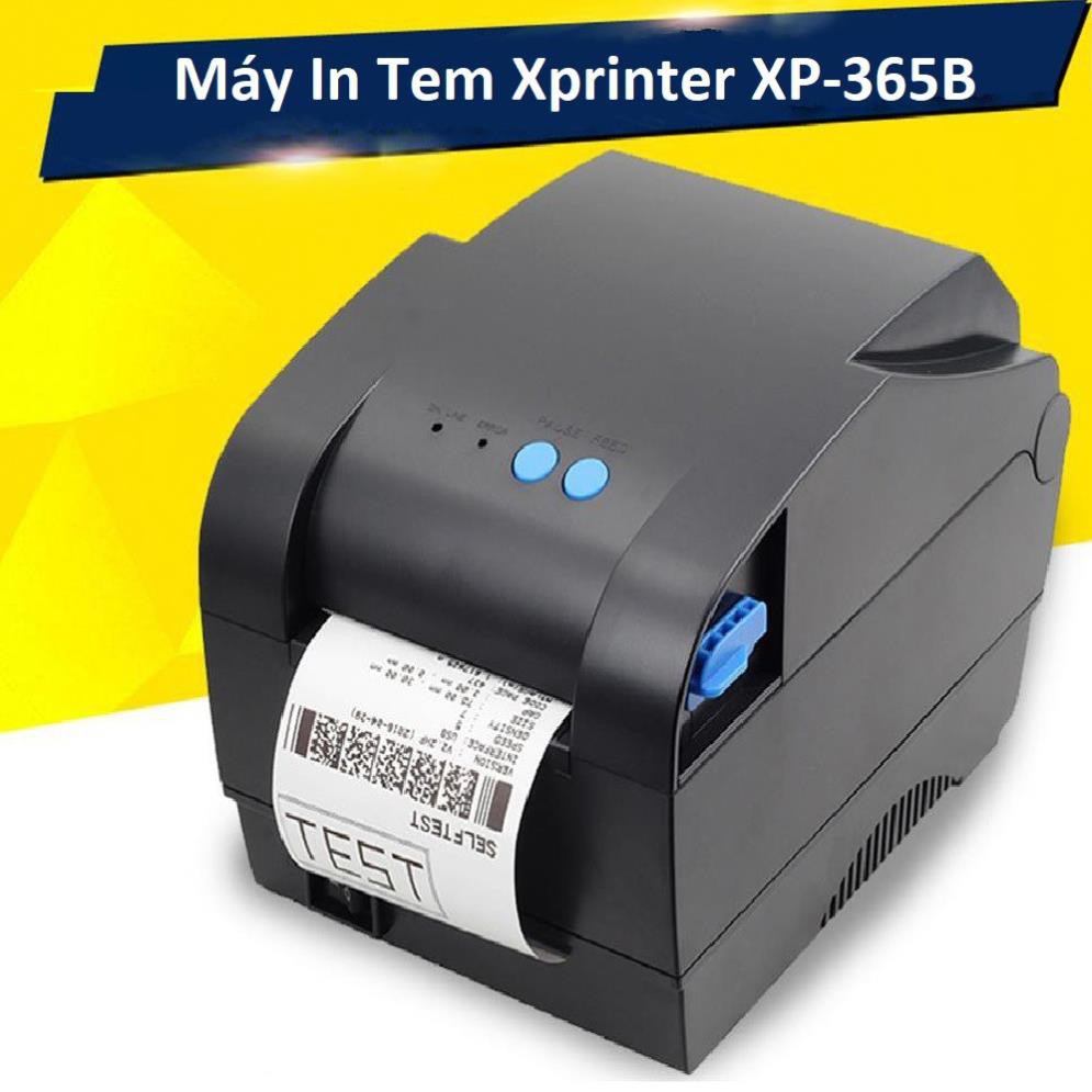 [ Xả kho tết] Máy In Mã Vạch Xprinter XP-365B ( 2 in 1) In Tem & In Hóa Đơn Linh Hoạt - Hàng chính hãng bảo hành 1 đổi 1