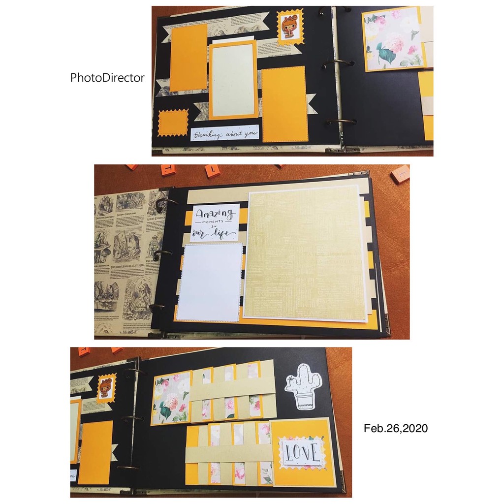 Album ảnh dán - Scrapbook handmade (Đọc kỹ mô tả từng sản phẩm bên dưới bài viết)