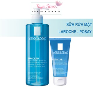 Sữa rửa mặt La Roche Posay cho da dầu, da mụn Effaclar Purifying Foaming Gel 50ml và 400ml