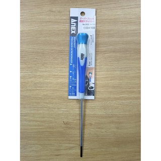 Tô vít dẹp mini -3×100 no.3522 anex nhật bản