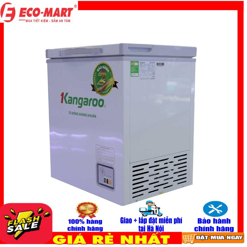 KG168NC1 Tủ đông Kangaroo 1 Chế độ 90 lít KG168NC1 [ Miễn phí vận chuyển lắp đặt tại Hà Nội ]