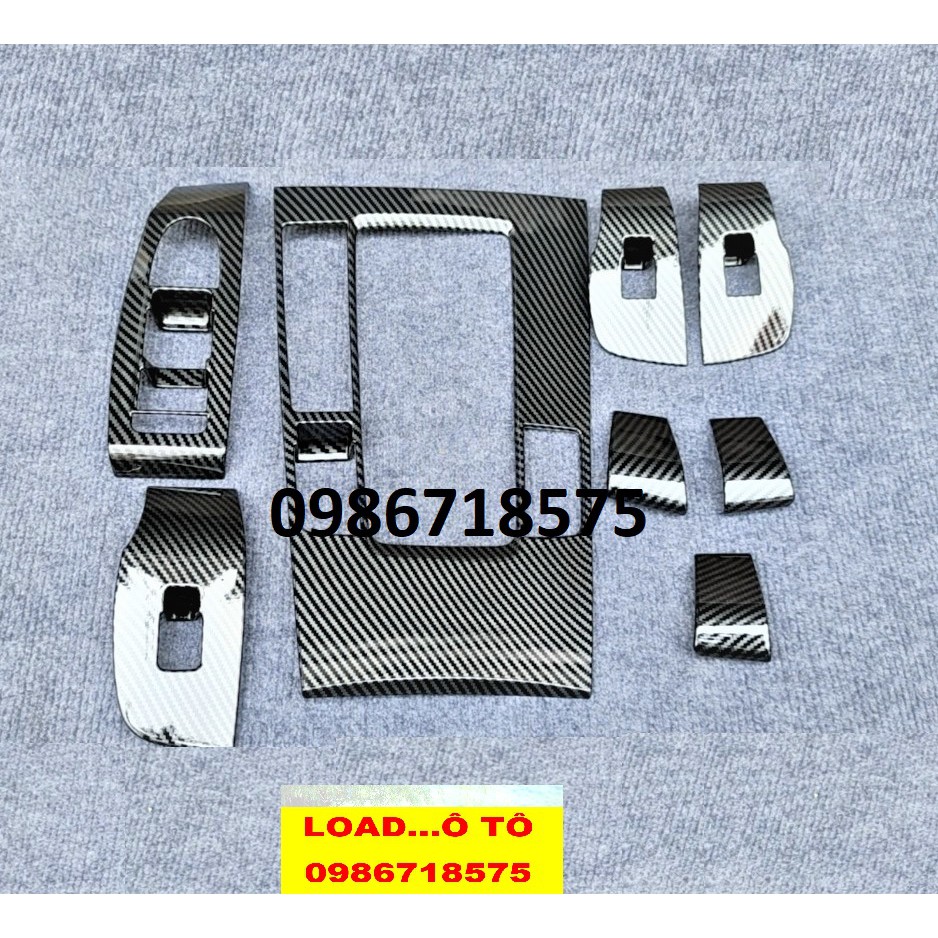 Ốp Nội Thất Carbon Xe Mazda 3 2020-2021 Mẫu Vân Carbon Cao Cấp
