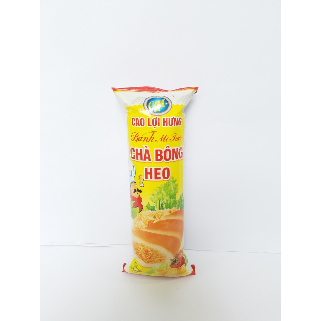 LỐC 10  BÁNH MÌ TƯƠI CHÀ BÔNG HEO, GÀ CÂY 52G