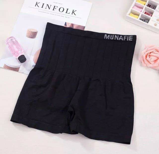 Quần gen bụng Munafie định hình eo thon cạp chun dạng đùi | BigBuy360 - bigbuy360.vn