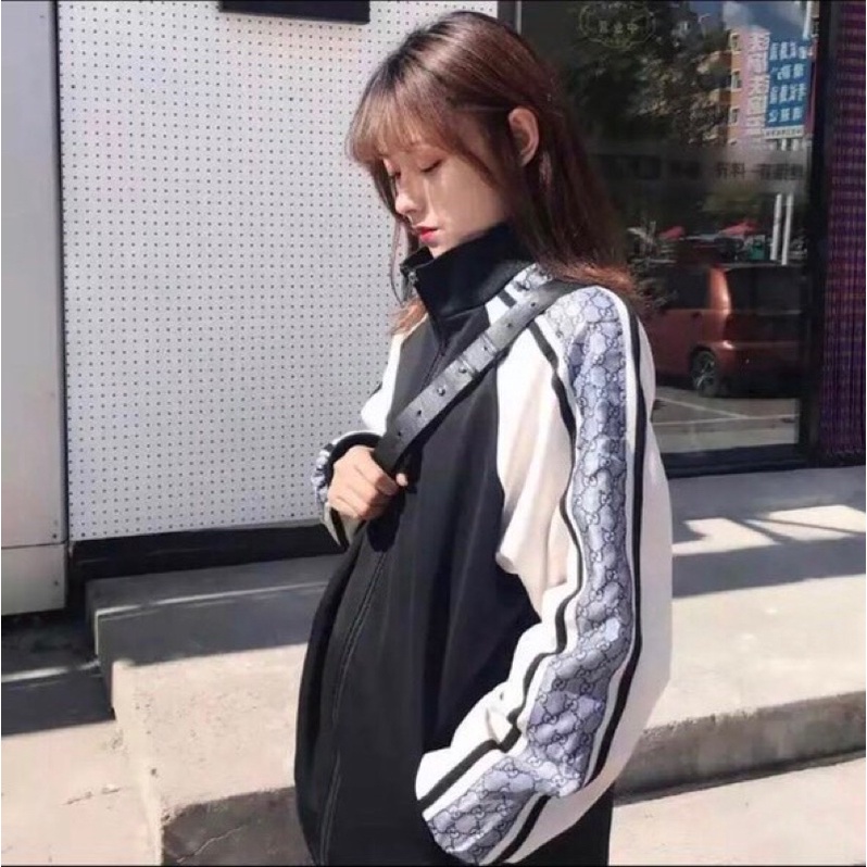Áo Gió Sọc Tay 2 Lớp - 1 Lớp Form Rộng Unisex Nam Nữ Ulzzang Freesize (có ảnh thật chèn tên)