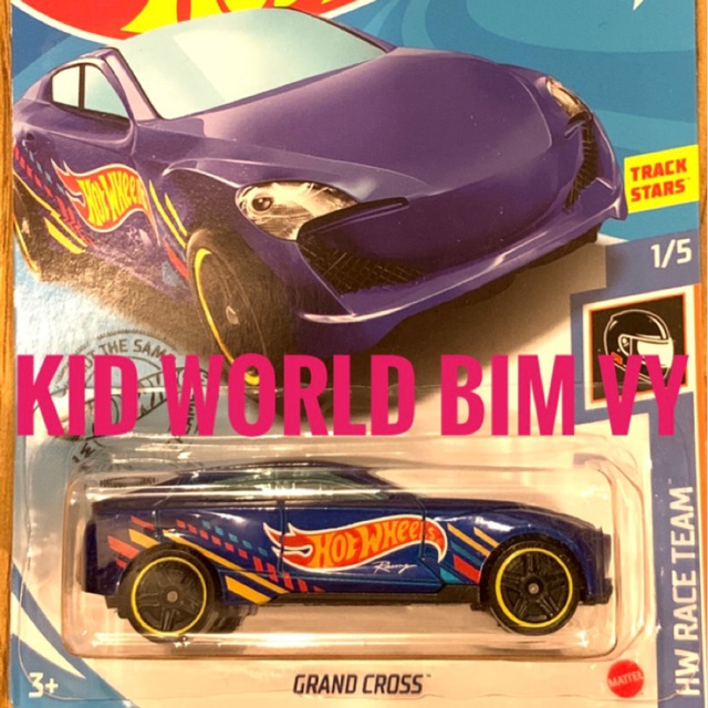 Xe mô hình Hot Wheels basic Grand Cross GHB64, 40K.