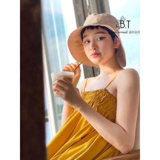 VÁY MAXI 2 DÂY CHUN NGỰC