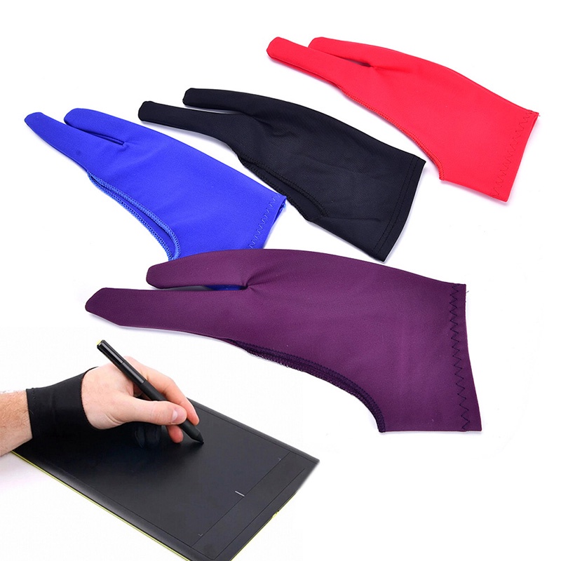 1 Găng Tay Vẽ &amp; Vẽ Tranh 2 Ngón Chống Bẩn