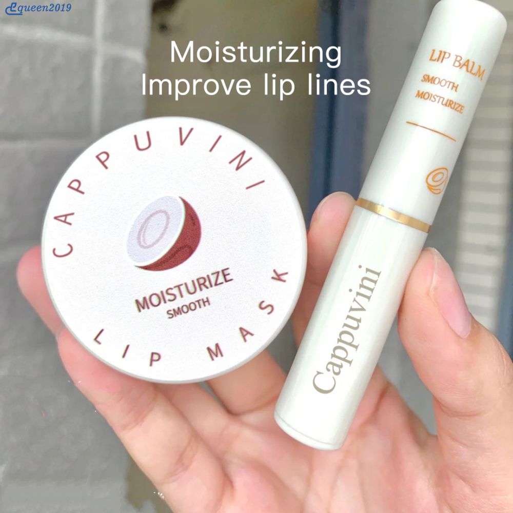 【Ready Stock】 1PC Coconut  Fruit Lip Balm Moisturize Nourish Smooth Lips Temperature Lipstick Long Lasting Makeup 【queen2019】