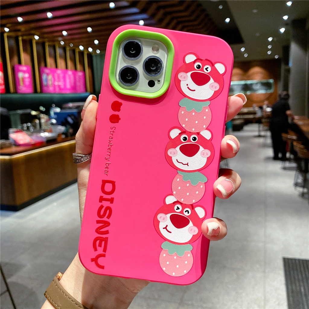 Disney Ốp Điện Thoại Chống Sốc Hình Gấu Stella Cho iphone 13 11 12 pro max i13 XR 7Plus