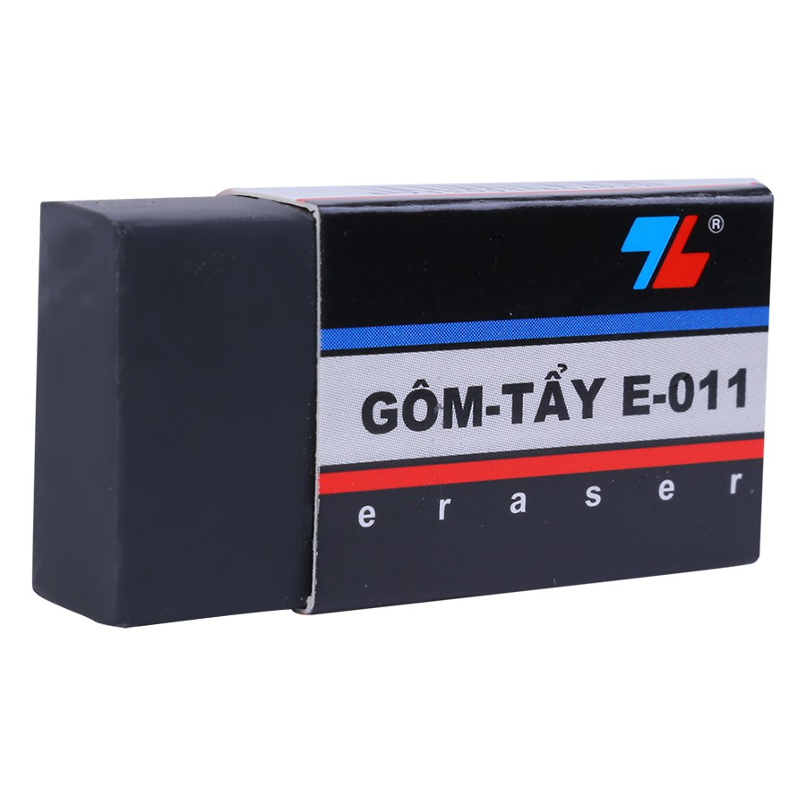 Tẩy chì Thiên Long đen E-011 Gôm Đen E-011