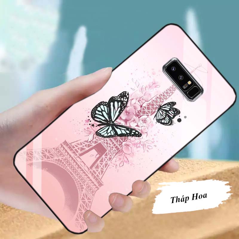 Ốp Samsung Galaxy Note 8, S8, S8 Plus Lưng Kính Cường Lực Cao Cấp Mới Nhất