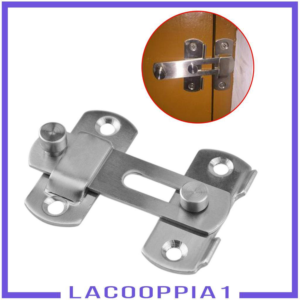 1 Chốt Khóa Bằng Thép Không Gỉ Cho Cửa Phòng Ngủ
