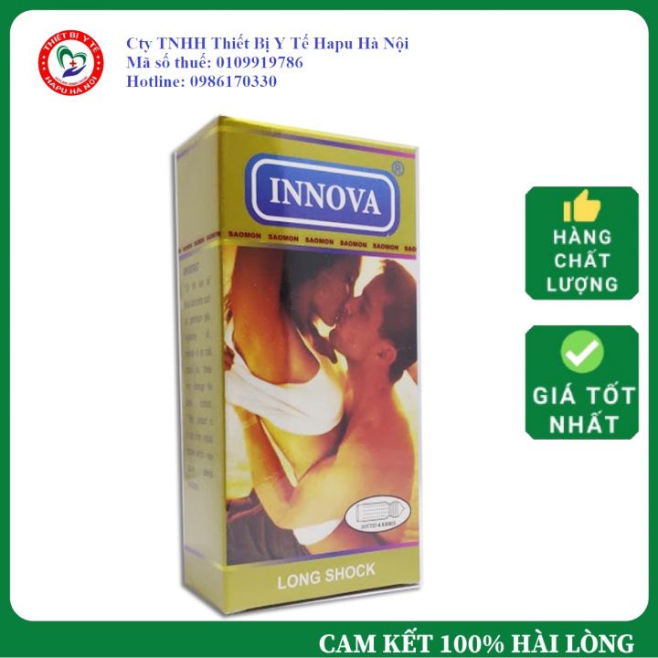 Bao Cao Su Innova Siêu Mỏng Hộp 12c, 3c