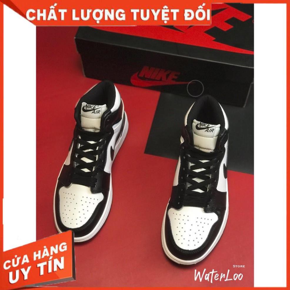 (FREESHIP+HỘP+QUÀ) Giày thể thao AIR JORDAN 1 Retro High Black White Đen trắng cao cổ siêu phong cách | BigBuy360 - bigbuy360.vn