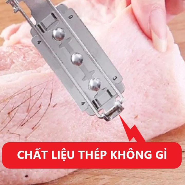 Dao cạo lông thịt heo bằng thép không gỉ chất lượng cao tiện dụng