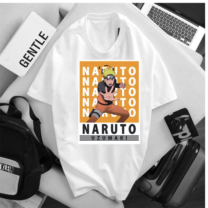 ÁO THUN CỔ TRÒN TAY NGẮN NARUTO GIÁ RẺ CHƯA TỪNG CÓ IN HÌNH THỜI TRANG SALE CỰC SHOCK - 061279