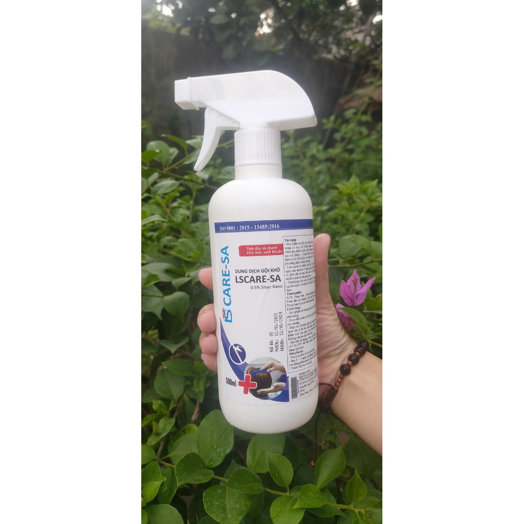 Dầu Tắm Gội Khô, Dung Dịch Tắm Gội Không Dùng Nước Cho Người Lớn LS Care - Ba 500ml - HoangVu Store | BigBuy360 - bigbuy360.vn