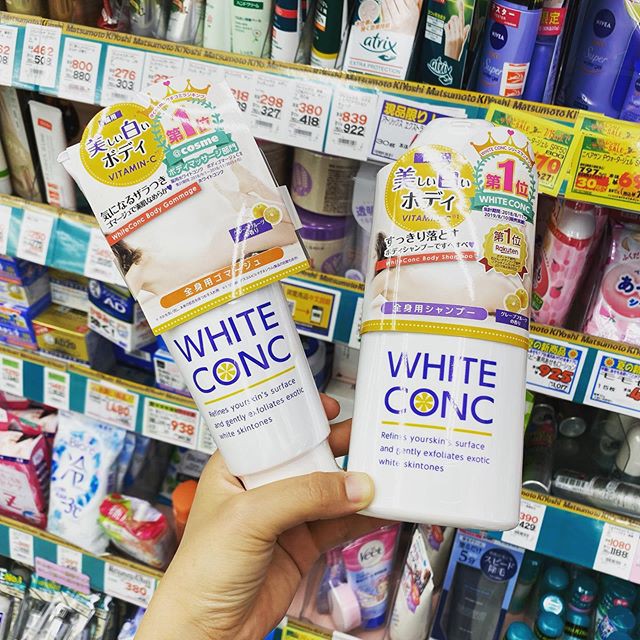 Tẩy Tế Bào Chết Dưỡng Trắng Da White ConC 180gr