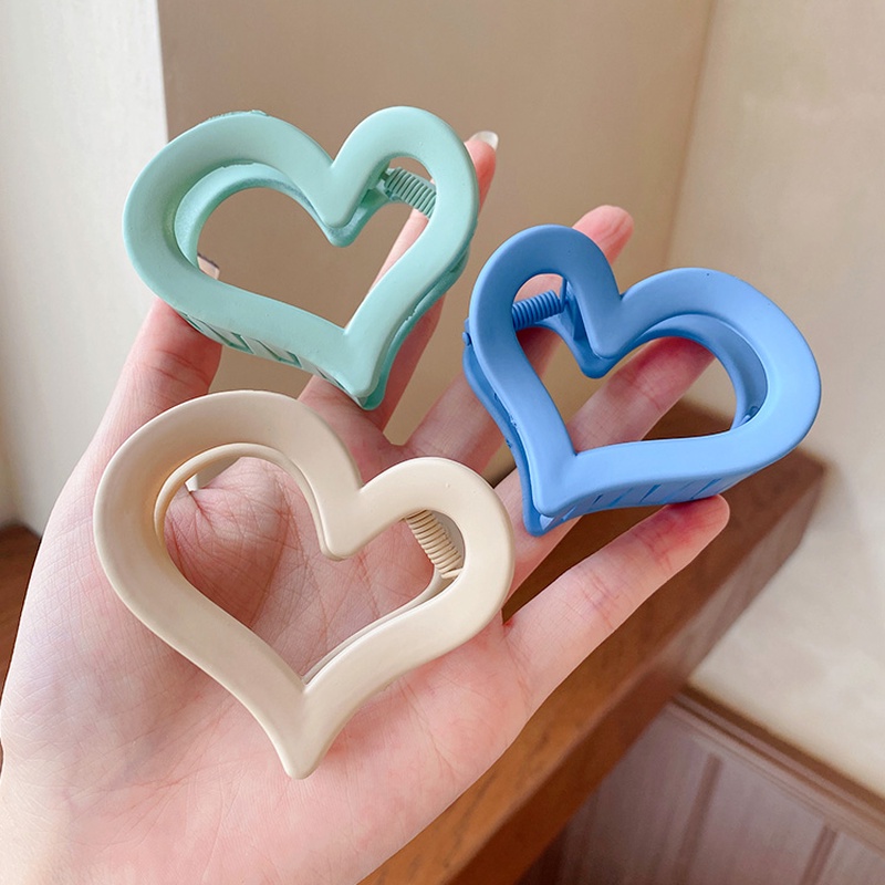 Kẹp tóc hình trái tim thời trang Hàn Quốc cho nữ