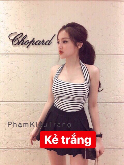 Áo dây yếm siêu xinh, Áo thun kiểu quàng cổ AS0001 - NhiNhi Shop
