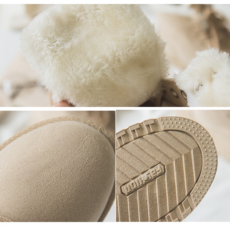 [Hàng Có Sẵn] Boot nữ - giày bốt nữ cao cổ lót lông mùa đông siêu ấm MS203 | BigBuy360 - bigbuy360.vn