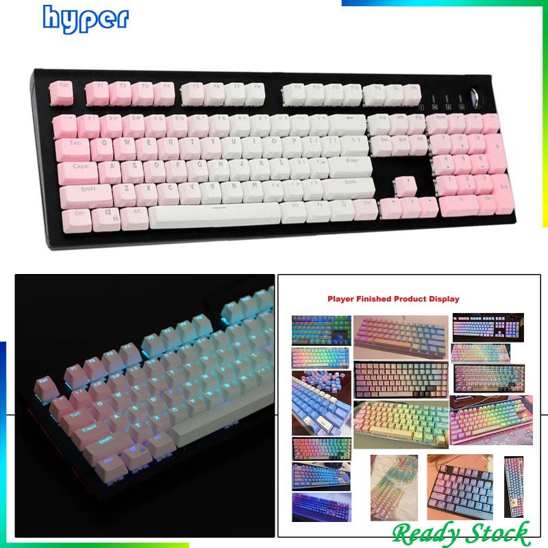 104 Keys Mechanical Switch Keyboard Keycaps PBT Keycaps