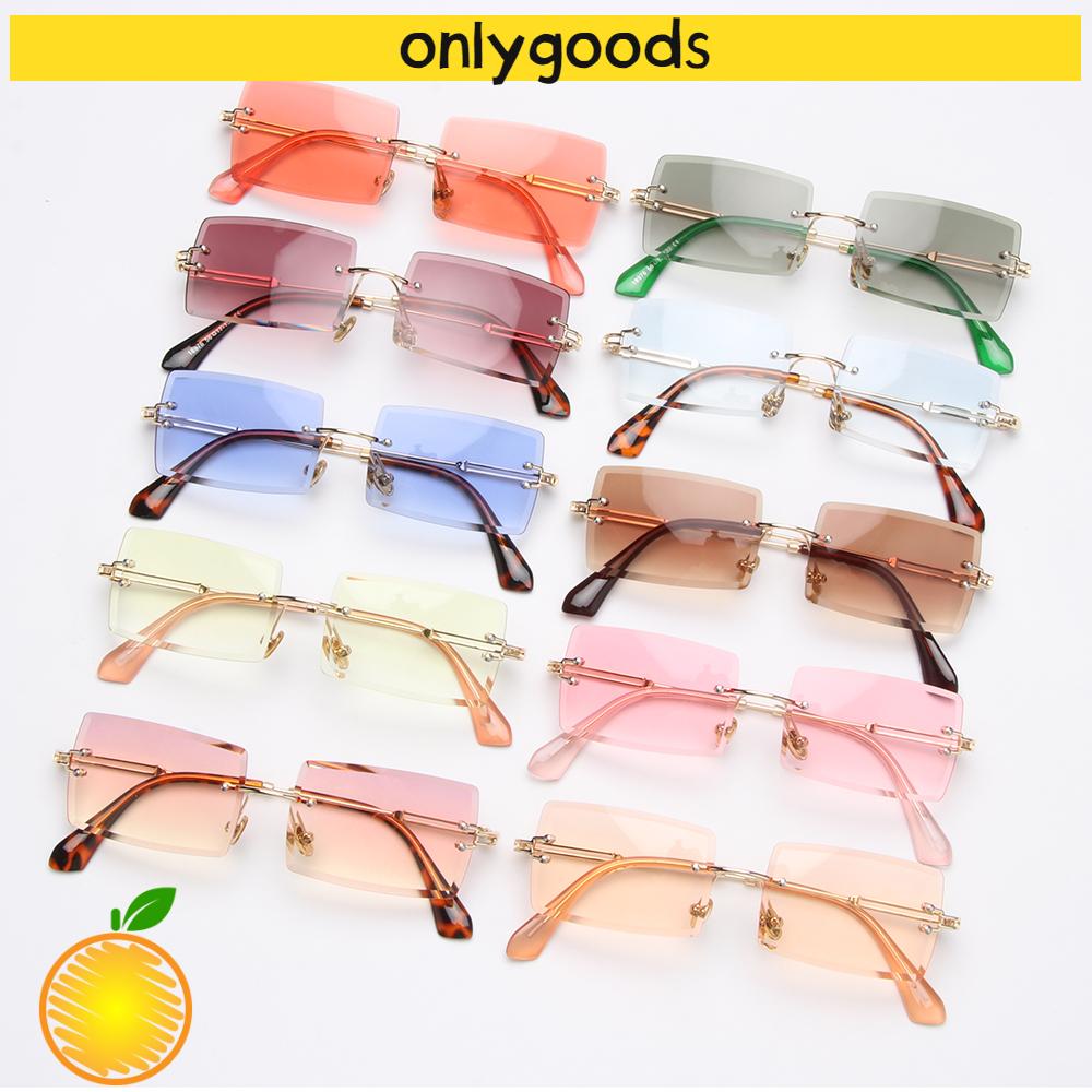 Kính Mát Gọng Kim Loại Chống Tia Uv400 Phong Cách Cổ Điển Cho Nữ