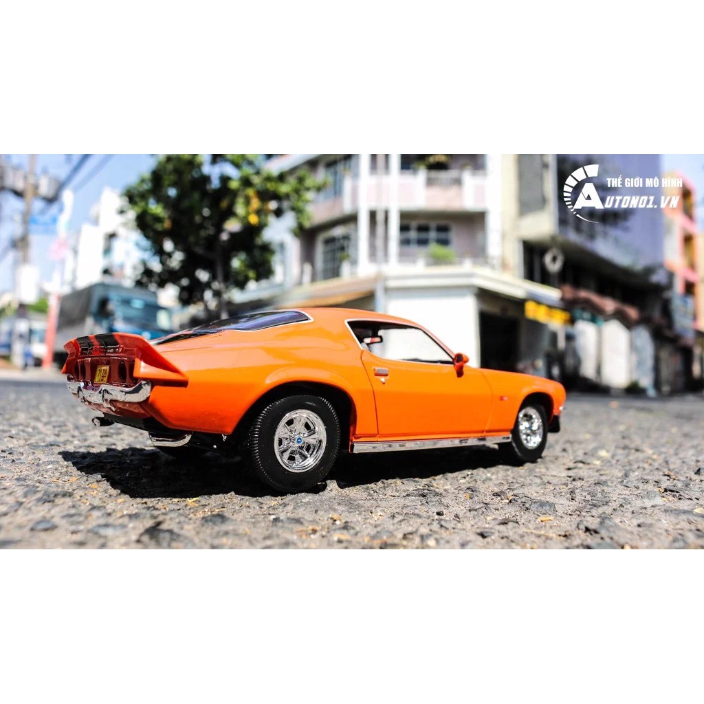 MÔ HÌNH XE CHEVROLET CAMARO 1971 ORANGE 1:18 MAISTO 6579