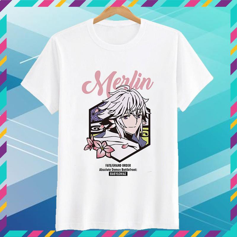 (SALE) Áo thun Fate Grand Order Merlin CODE33