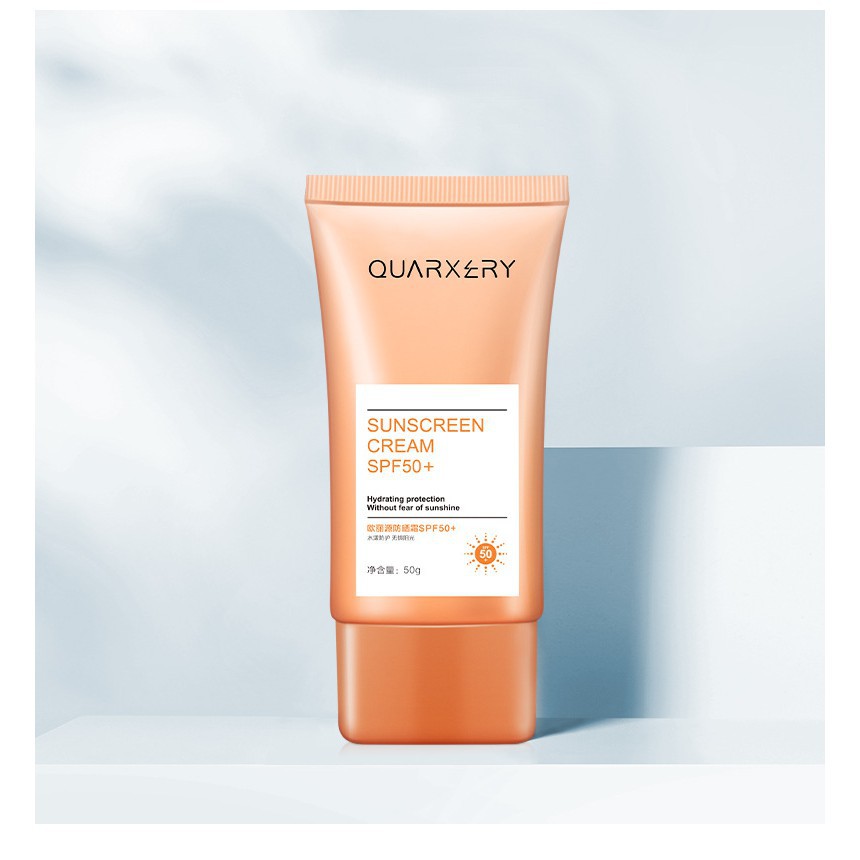 [SỐC HÈ]Kem Chống nắng Quarxery Suncream SPF50+ ngăn tia UV bảo vệ làn da dưới ánh nắng dưỡng da mềm mịn giá siêu rẻ