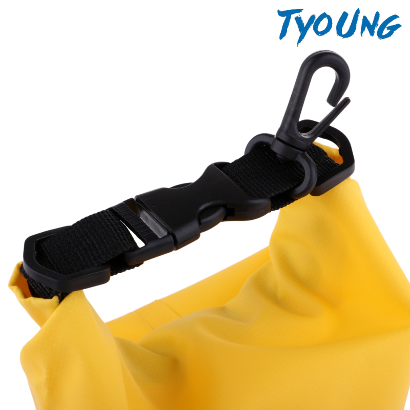 Túi Khô Pvc Chống Nước Màu Vàng Dung Tích 2l Cho Thuyền Kayak