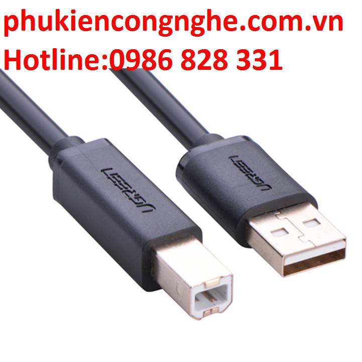 Cáp máy in USB dài 3m chính hãng Ugreen 10351