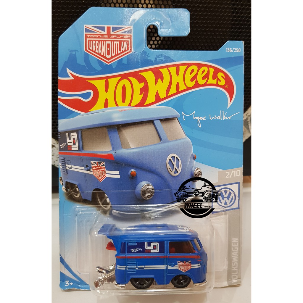 Xe mô hình đồ chơi Hotwheels 1:64 - Kool Kombi (xanh dương)
