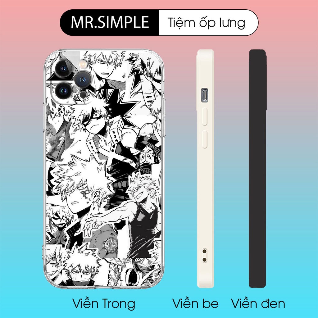 Ốp điện thoại Bakugo  s Mr.Simple dành cho Iphone 6 7 8 Plus 11 12 13 PRO LAK0000942