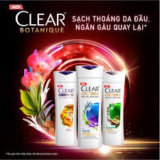 COMBO DẦU GỘI CLEAR TINH DẦU 180G + CLEAR THẢO DƯỢC 180G + CLEAR HẠT SIÊU DƯỠNG