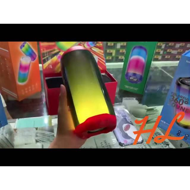 Loa Bluetooth Hoco HC8 Siêu Chất, Âm Thanh Tuyệt Đỉnh, Đèn LED Đổi Màu Cực Chất -  Chính Hãng BH 12 Tháng - Hưng Long PC