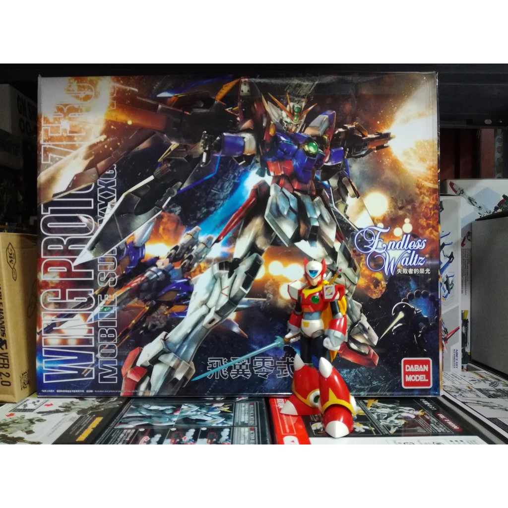 Mô hình nhựa lắp ghép MG 1/100 Wing Gundam Proto Zero EW