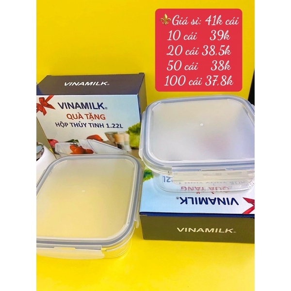 THỐ THUỶ TINH LUMINARC 1,22L HKM VINAMILK