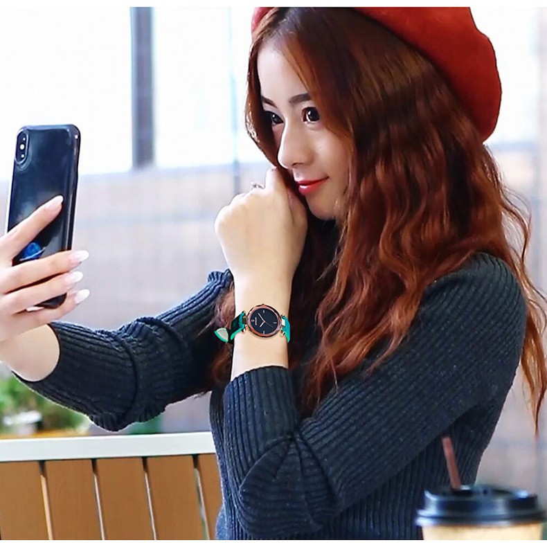 [Mã FAMAYFA2 giảm 10K đơn 50K] Đồng hồ nữ Sanda 218 hàng chính hãng dây da lộn | BigBuy360 - bigbuy360.vn