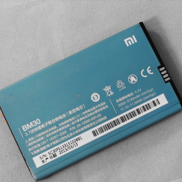 Pin xiaomi Mi2s/BM30