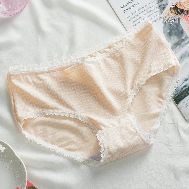 Quần lót cotton kẻ caro | BigBuy360 - bigbuy360.vn