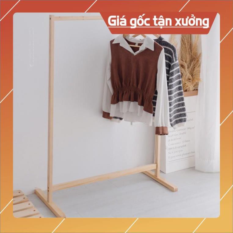 [FREESHIP- HÀNG ĐẸP] Giá Treo Quần Áo Gỗ sNoiThat.vn 1 tầng| Nội thất lắp ráp- Cây treo quần áo kiểu hàn|