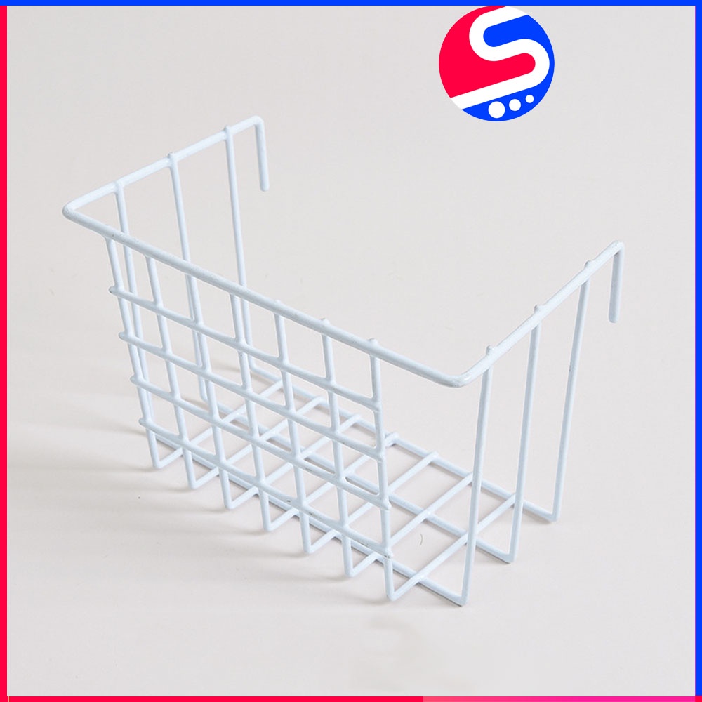 Giỏ Cài Nhỡ Trang Trí-KT 18,5x13,5x12cm Được Phủ Sơn Tĩnh Điện, Có Móc Cài Tiện Dụng Do Sieureviet Phân Phối
