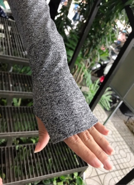 áo khoác thun xám thể thao | BigBuy360 - bigbuy360.vn