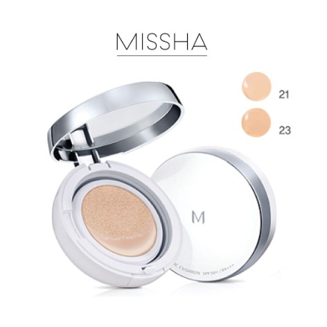 Phấn Nước [Missha] NEW EDITION Che Phủ Hoàn Hảo M Magic Cushion SPF 50+ PA+++ 15g